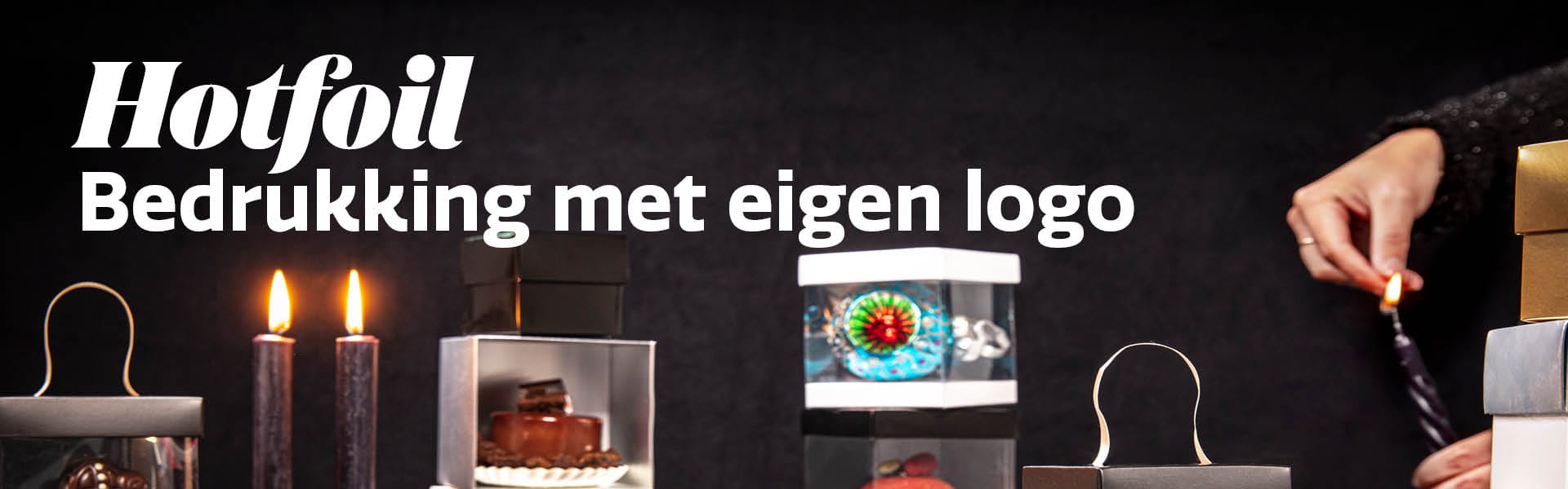 Met eigen logo banner