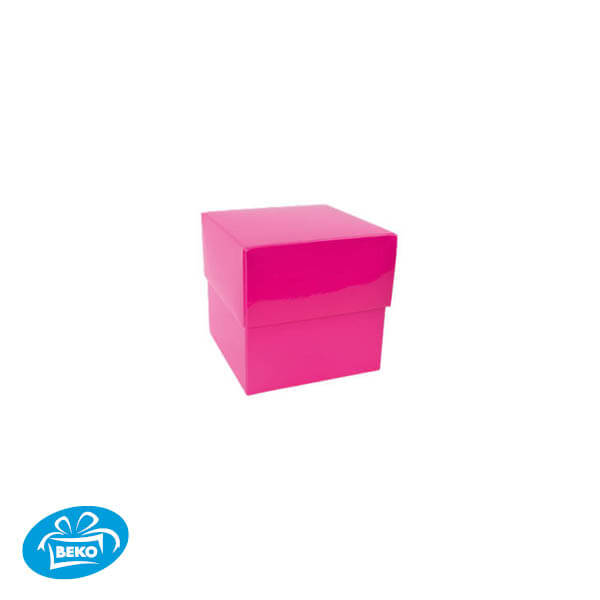 Bonbondoos 6,6x6,6x6,6 125gr. Deep Cover Box Fuchsia