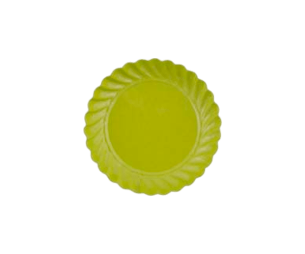 Schotel Ø9 cm lime 290 gr/m2