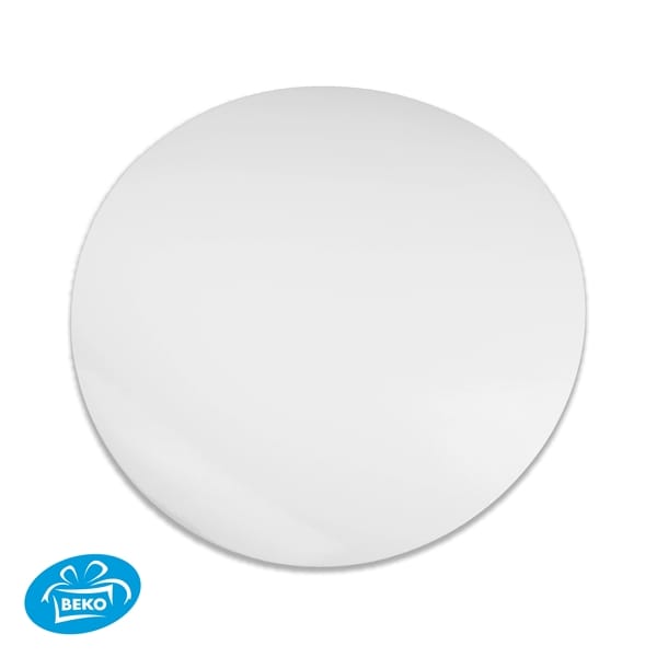 Karton Ø40cm Wit gelamineerd d=1,4mm