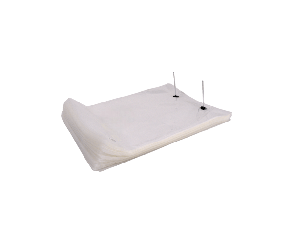 Bagloaderzak LDPE 28x34 30µ Blanco