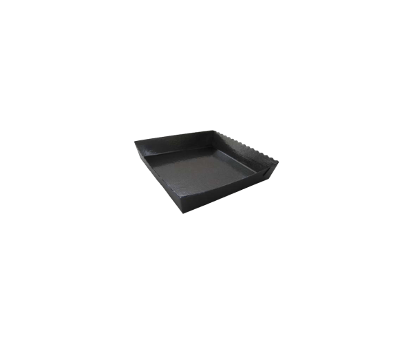 Easy-Bake Bakschaal 14,8x14,8x3 Zwart/Zwart PET