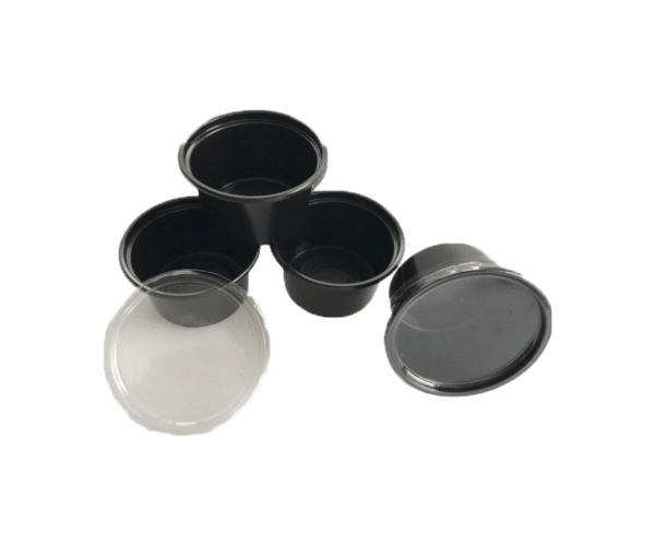 Sauscup 80cc-70,3mm Zwart PP