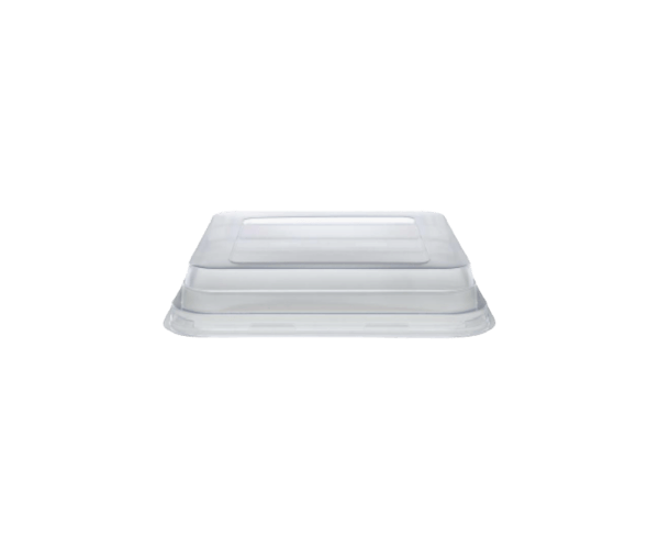 Optima Bakschaal Deksel Vierkant 20,9x20,9x3,6 cm PET