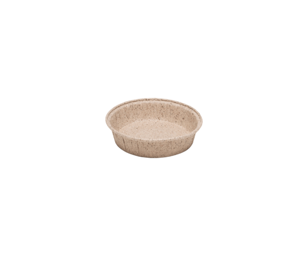 Bakschaal Ø7,8(9,2)x2cm Cacao