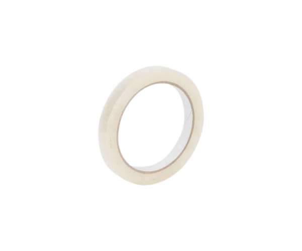 PP Acryl Tape 12mmx66mtr Transparant