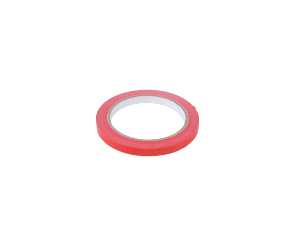 PVC Sluittape 9mmx66mtr Rood