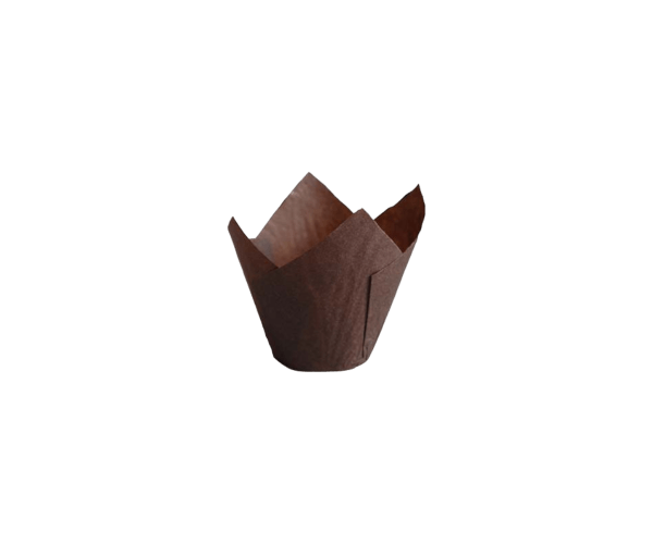 Caisse 110/35mm 'Tulp Small' Bruin (Muffin)