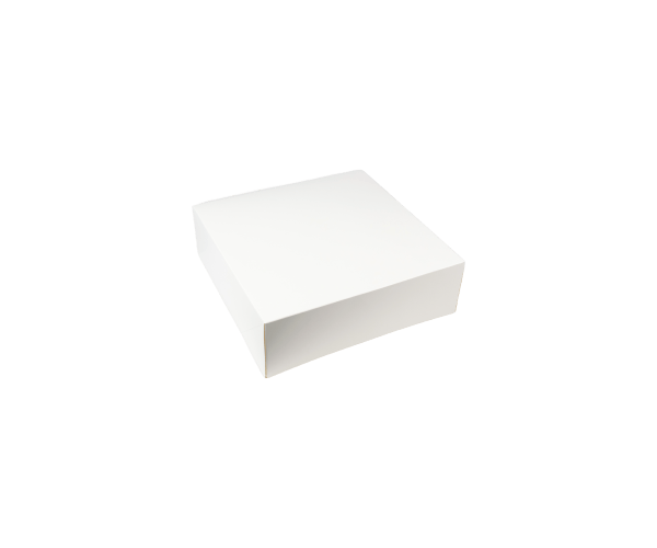 Gebakdoos 25x25x8 Blanco