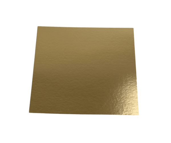 Goudkarton 25x25cm 1.5mm