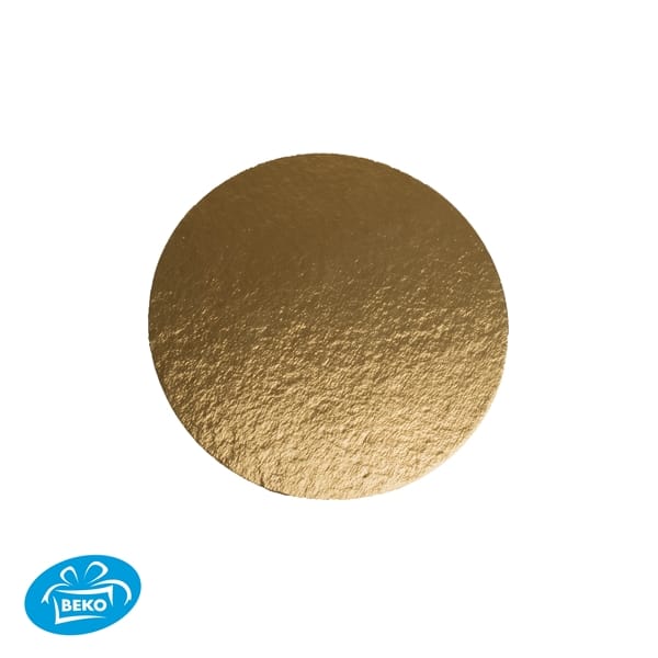 Karton Zwart/Goud Ø16cm 1,5mm