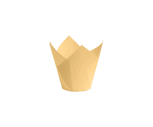 Caisse 110/35mm 'Tulp Small' Goud (Muffin)