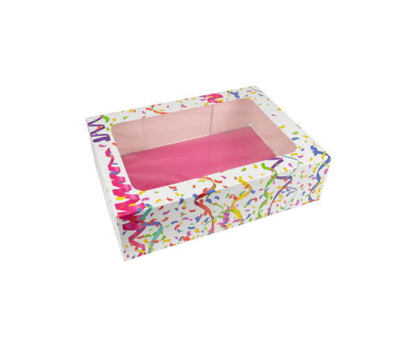 Cijfertaartdoos 35,3x25,6x9,8 Dess. Feest