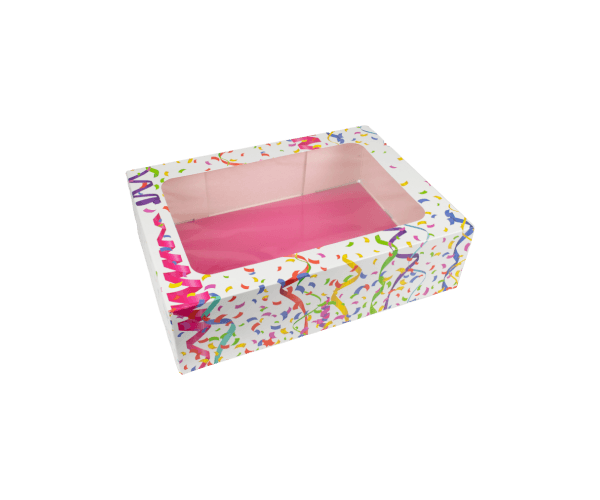 Cijfertaartdoos 45,7x31,4x9,8 Dess. Feest