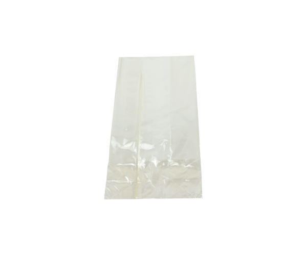 Bio folie Blokbodemzak 30µ 80+50x190mm Blanco