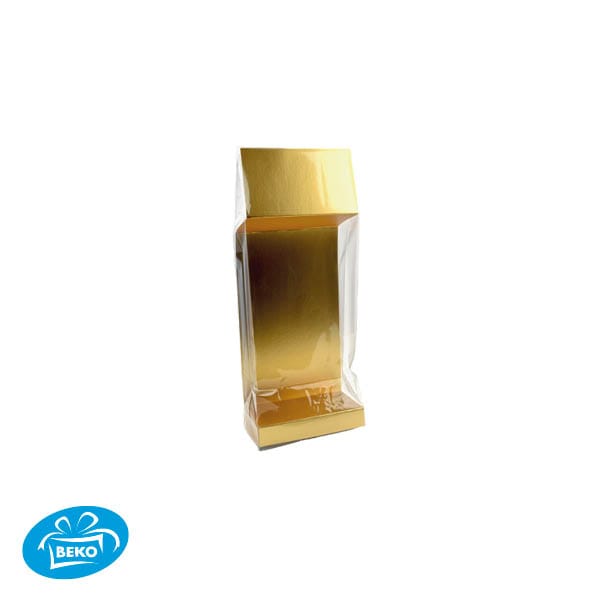 PP Displayzak 40µ 63x40x220mm Goud