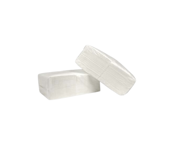 Servet 33x33 1-laags Wit