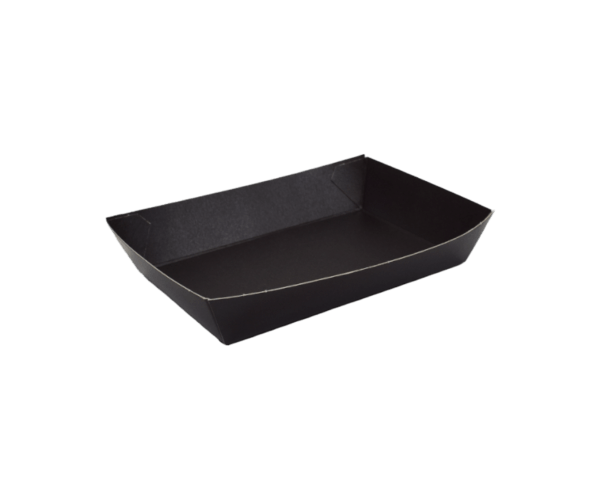 Konische Koekschaal 115(143)x75(85)x25 mm Zwart/Zwart