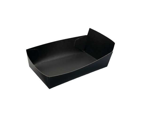 Konische Koekschaal 165(195)x90(125)x45 mm Zwart/Zwart