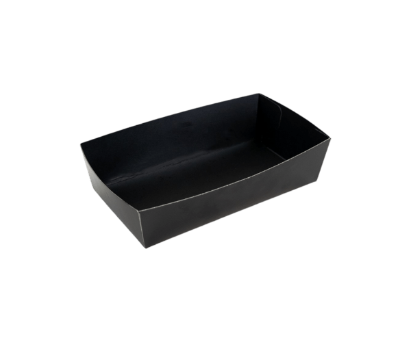 Konische Koekschaal 170(200)x90(125)x45 mm Zwart/Zwart