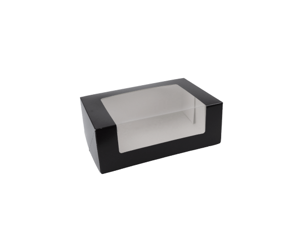 Zijvensterdoos Zwart 24x16x9