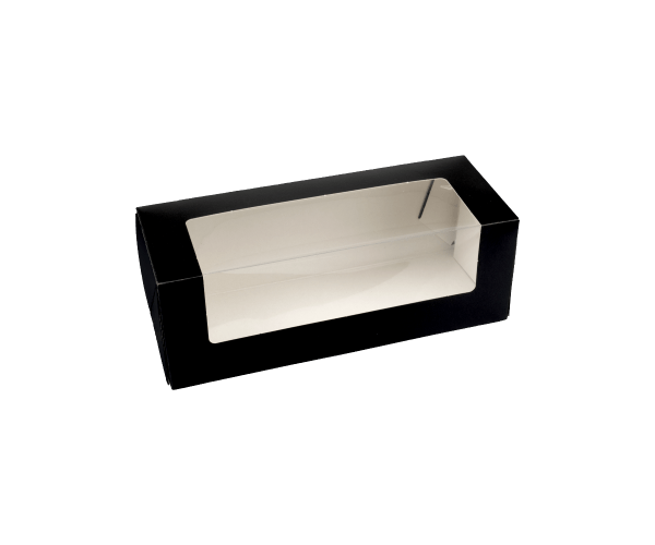 Zijvensterdoos Zwart 26x12x7