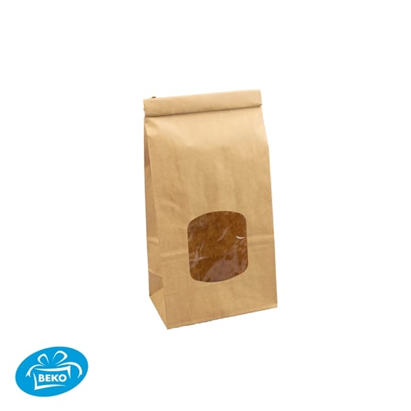 Bruin Kraft+Venster 24,6x11,5x7,2+sluitstr. Medium C575S0010