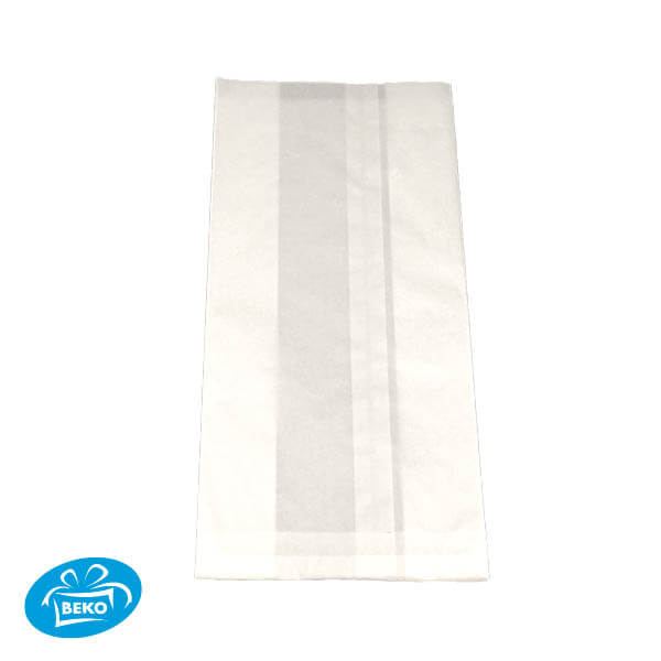Oliebolzak Ersatz  50gr.16x26x38 Wit