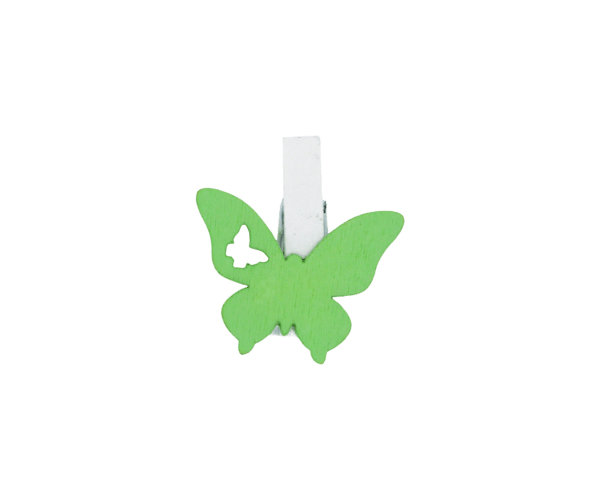 CLip Butterfly Groen (W0056.21)