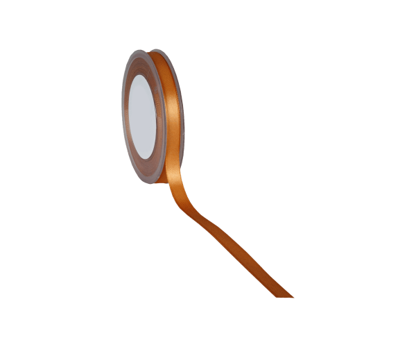 Rol zijdelint 10mm-25mtr Double F Satin Goud (DFS16.18)