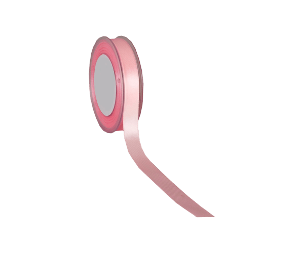 Rol zijdelint 15mm-25mtr Double F Satin L. Roze (DFS21.50)