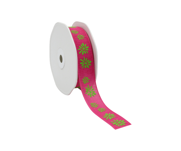 Rol zijdelint 22mm-20mtr Madelief Fuchsia (8.035026.52)