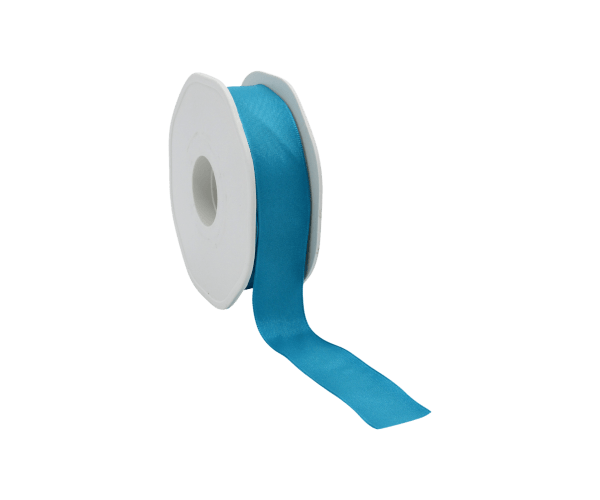 Rol zijdelint 23mm-20mtr Elegance Wired Aqua (ELGW26.73)