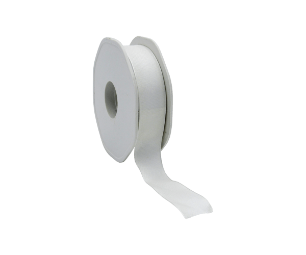 Rol zijdelint 23mm-20mtr Elegance Wired Creme (ELGW26.02)