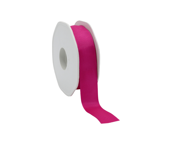 Rol zijdelint 23mm-20mtr Elegance Wired Fuchsia (ELGW26.55)