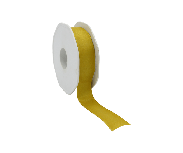 Rol zijdelint 23mm-20mtr Elegance Wired Goud (ELGW26.18)