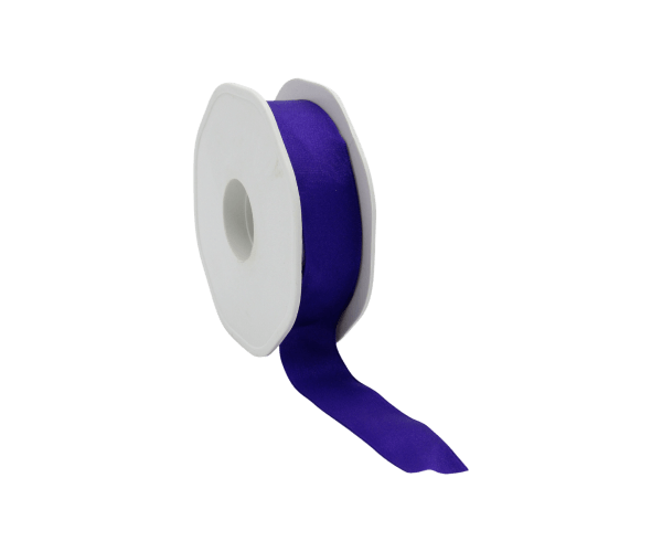 Rol zijdelint 23mm-20mtr Elegance Wired Paars (ELGW26.87)