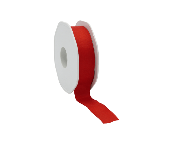 Rol zijdelint 23mm-20mtr Elegance Wired Rood (ELGW26.65)