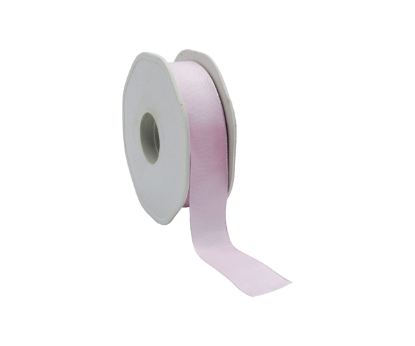 Rol zijdelint 23mm-20mtr Elegance Wired Roze (ELGW26.51)