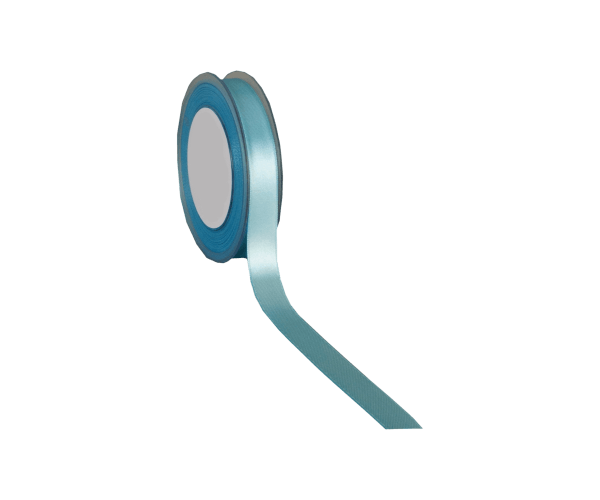 Rol zijdelint 15mm-25mtr Double F Satin L. Blauw (DFS21.71)