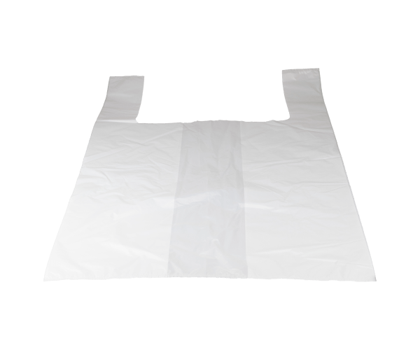 HDPE Hemdtas 40x15x60 15µ Wit