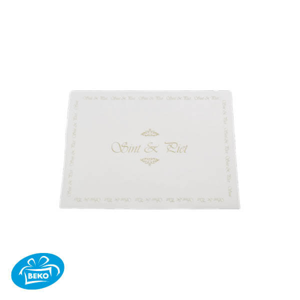 Sint Taartrand 20x29cm Neutraal