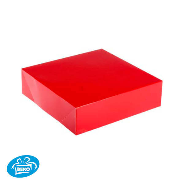 Kerst Krans 22,7x22,7x6 Rood