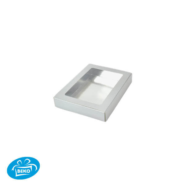 Letterds.Holwand GK-01 13,1x9,1x2,5cm Zilver/Zilver (schuif)