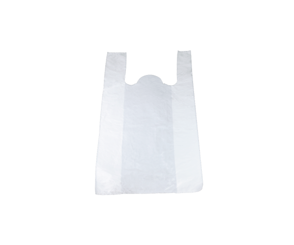 HDPE Hemdtas 28x7x50 15µ Wit