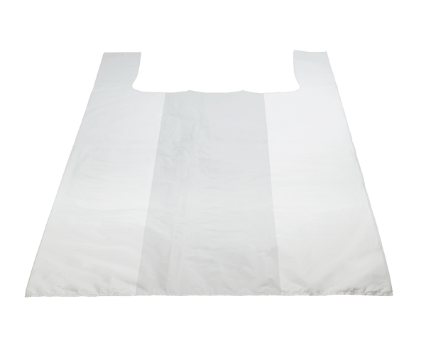 HDPE Hemdtas 50x15x80 30µ Wit
