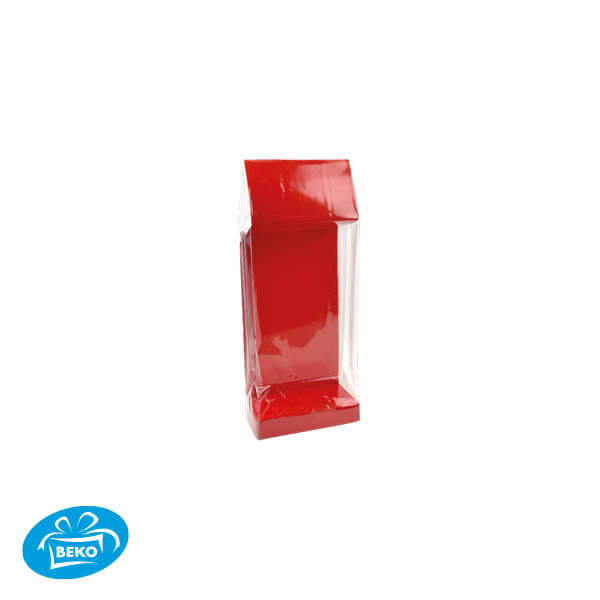 PP Displayzak 40µ 63x40x220mm sangria rood