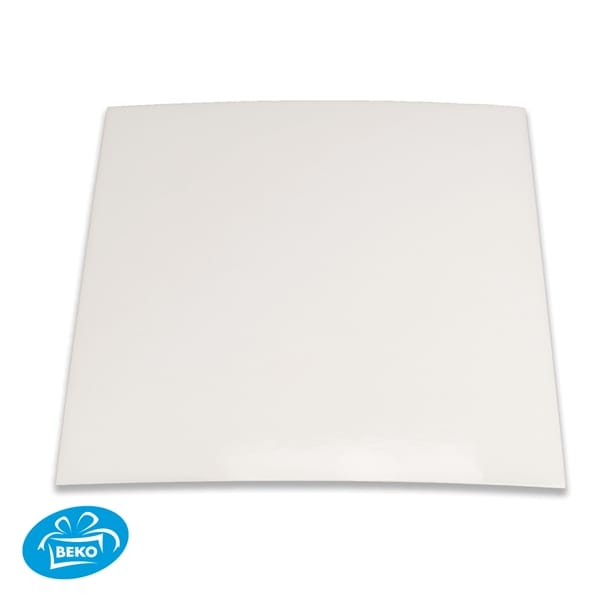 Karton 20x20 cm Wit gelamineerd d=1,4mm
