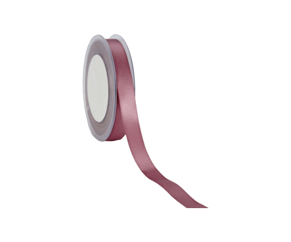 Rol zijdelint 15mm-25mtr Double F Satin Oud Roze (DFS21.53)
