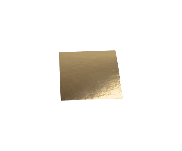 Goudkarton 8x8cm 1mm